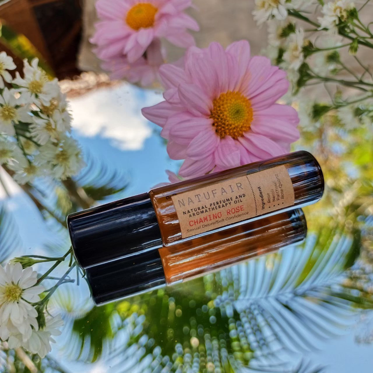 Charming rose Natufair Botanical Perfume & Aromatherapy oil roll-on